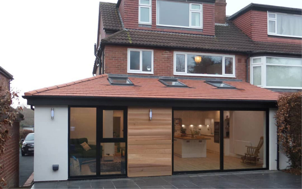 ground floor house extension Mrs Smith Colindale