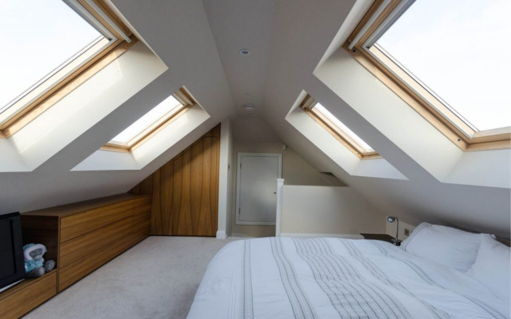 recent loft extension Kingsbury